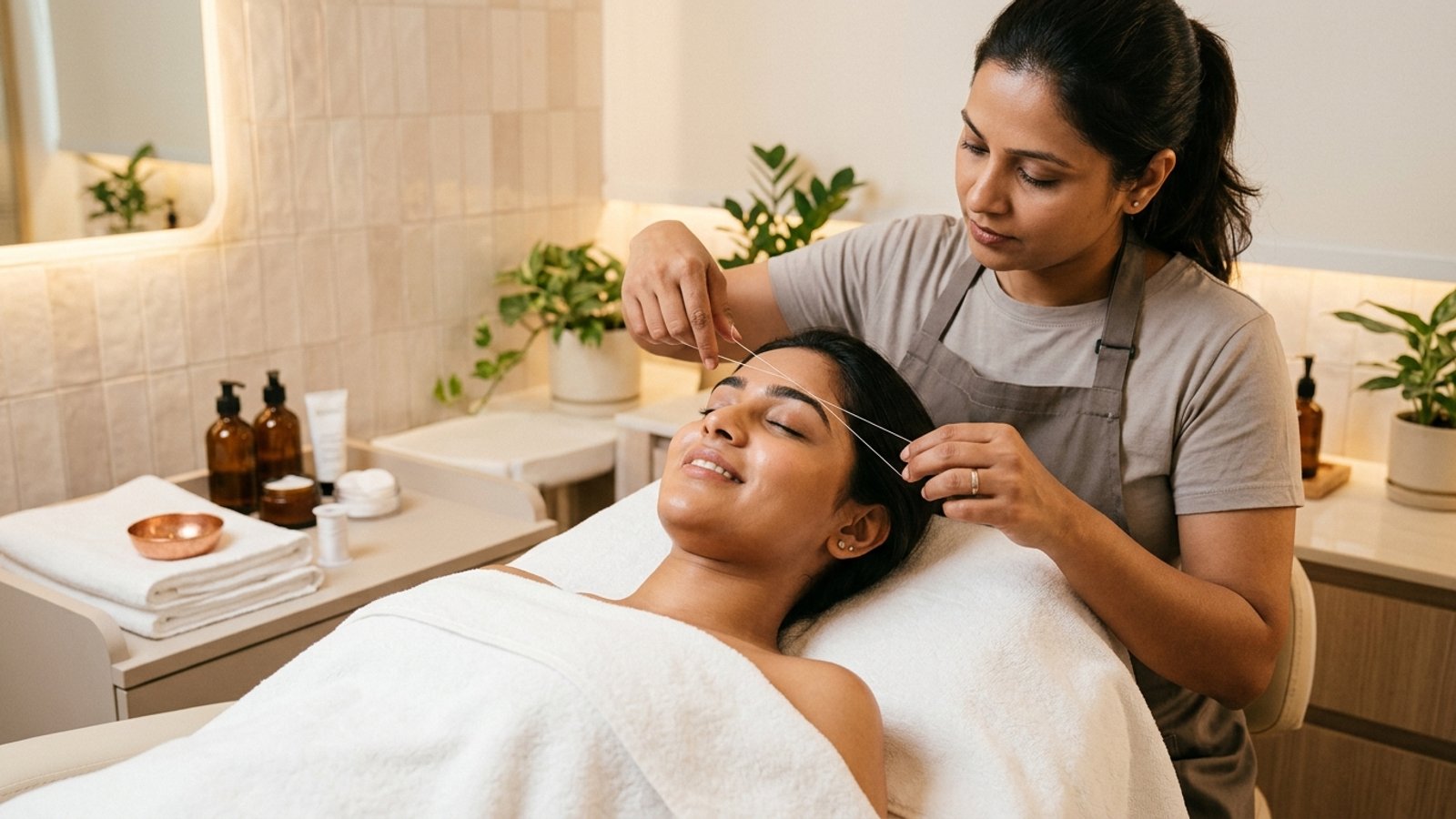 Waxing & Threading at Zoi Salon, MG Road Bangalore